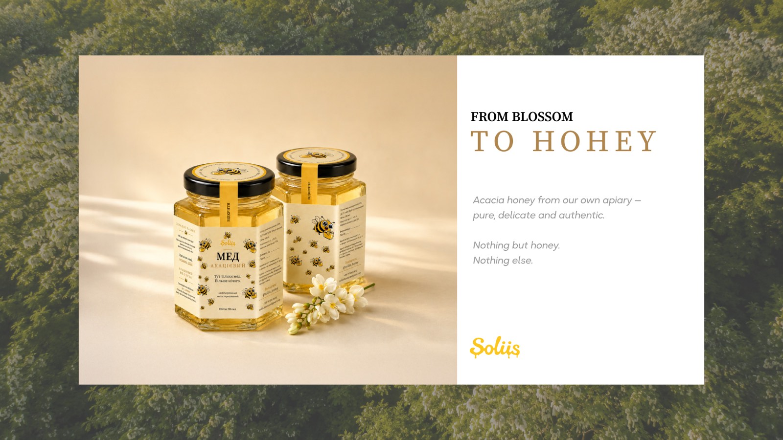 From blossom to honey